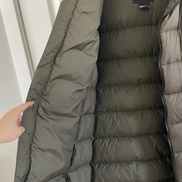 The North Face Women's Metropolis Parka Iii Down Coat In A Green Color, Small - Picture 5 of 16